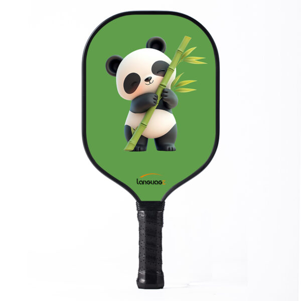 Pickleball racket-panda pattern