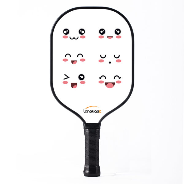 Pickleball racket-Emoticons